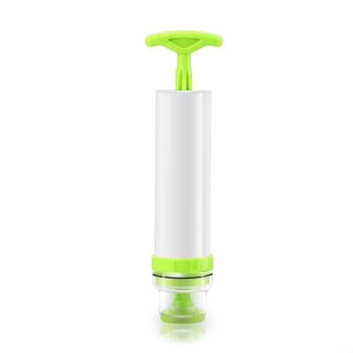 HomeVortex 10 bolsas selladoras al vacío reutilizables con bomba de mano, solución hermética de almacenamiento de alimentos para congelar, marinar y ahorrar espacio en la cocina, mantiene las frutas