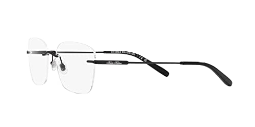 Image of Brooks Brothers Men's Bb1107t Titanium Rectangular Prescription Eyewear Frames