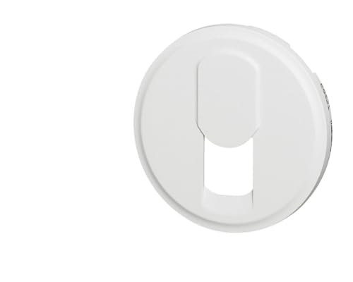 Legrand 068237 Enjoliveur Céliane pour Prise Téléphone pour Réseau Mixte, Basique et Blanc 1 unité