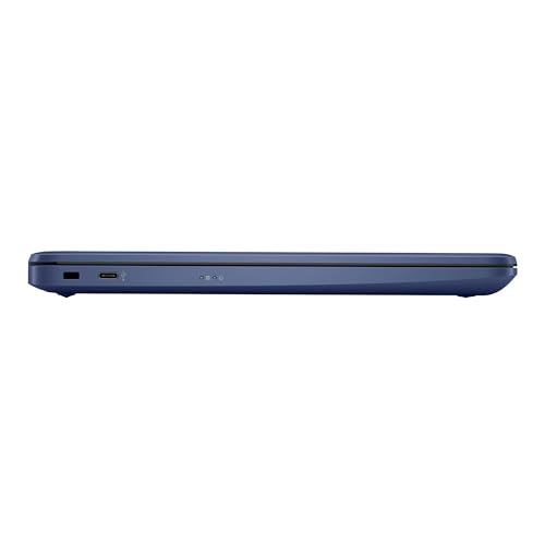 Image of HP 14 inch LED Business Laptop Computer, 8GB RAM 320GB Storage (64GB eMMC+256GB SD Card), Intel Quad-Core N4120, Windows 11 S Laptop with 1-Year Microsoft Office 365, PLUSERA Earphones, Blue