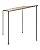 ShelterLogic 10' x 6' Solano Gazebo Canopy Charcoal Carbon Steel Frame and Marzipan Water-Resistant and Sun Protection Tan Cover