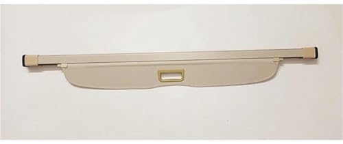 Cubierta de maletero para Subaru XV Crosstrek 2012-2017 cortina de carga enrollable beige 2