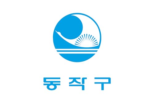 Drapeau Dongjak district Séoul grand format Corée du Sud pour mur - 2