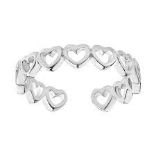 Nemichand Jewels Pure 925 Silver Heart Rings for Women (B08JD5DV9Q) Amazon Price History, Amazon Price Tracker