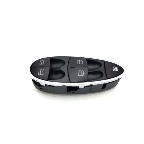Interrupteur de vitre électrique chromé 2118213679 pour commande fluide - 3