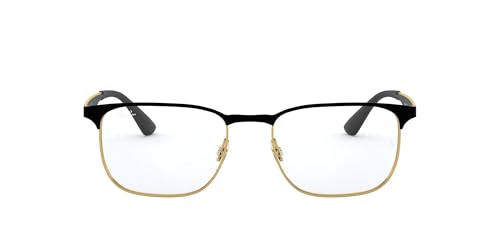 Ray-Ban 0rx 6363 2890 54 Monturas De Gafas, Gold Top On Black, Unisex-Adulto Ray-Ban 0rx 6363 2890 54 Monturas De Gafas, Gold Top On Black, Unisex-Adulto