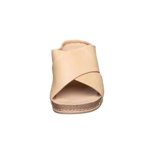 Antelope Women's Santina Leather Slip-On Casual Sandals - Wide Fit4