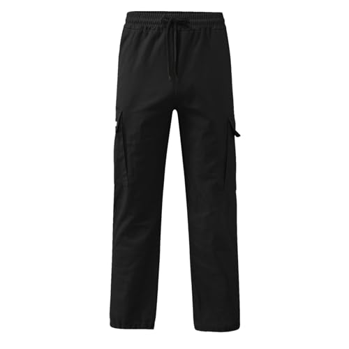 SUWBMHWE Cargo Pants Men Work for Quick-Dry Mens Khaki Baggy Men's Hiking Convenient Chinos Light Weight Casual Lightweight2