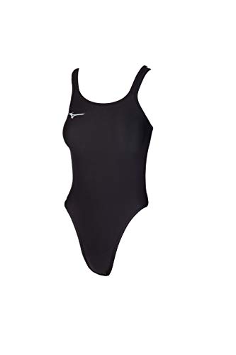 べそ Mizuno Women's Exer Solid Thick Strap One Piece Swimsuit at