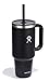 Hydro Flask Travel Tumbler with Handle, Lid and Straw - Insulated Stainless Steel in 40 Oz Black