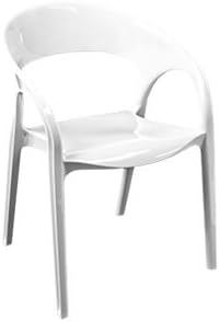 GOSSIP/WHITE Pedrali Gossip Arm Chair