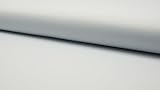 Verdunklungsstoff BLACK OUT Meterware 220g/m² Vorhangstoff lichtundurchlässig blickdicht Gardinen Sonnenschutz Lichtschutz Sichtschutz (Hellgrau)