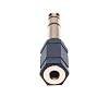 Insignia 1/4-to-3.5mm Mini Headphone Jack Adapter - Black