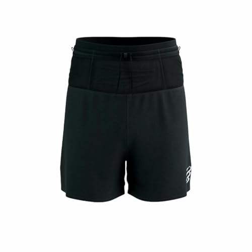 Pantalón Largo Deportivo Compressport Racing 2-In-1 Negro Hombre - Marca: Compressport - EAN: 7630102561036 - Talla: L