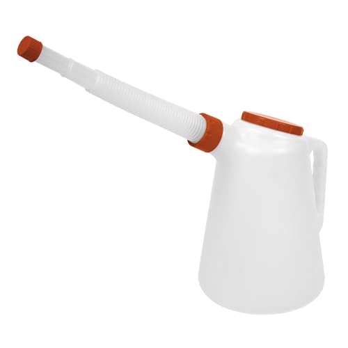 Verre doseur d'huile 5L Sealey JDL5 avec bec verseur flexible rouge
