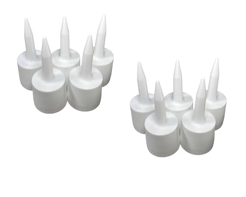 TubeANew Caulk Tube Saver - Repair and Reuse Dried or Clogged Tubes - 2 Packs, 10 Pieces