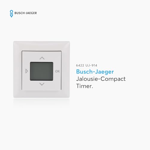 Minuteur pour store compact Busch-Jaeger résout l'ouverture manuelle