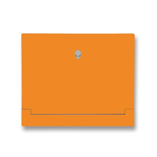 Image of MightySkins Skin Compatible with Alienware X14 R2 (2023) Full Wrap Kit - Solid Orange | Protective, Durable, and Unique Vinyl Decal wrap Cover | Easy to Apply & Change Styles | Made in The USA