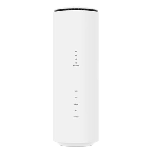 Tuesoa Enrutador con Tarjeta SIM NR500 5G CPE, Banda Gigabit WIFI6, Enrutador de Doble Banda, Velocidad de Red Gigabit 2,4G y 5,8G, Enchufe Europeo 5G Verdadero