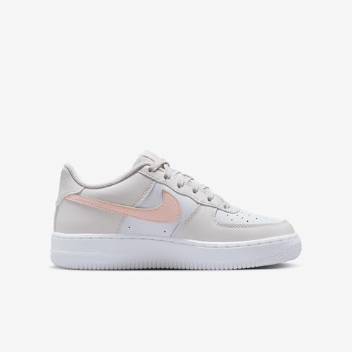 Nike Air Force 1 Big Kids' Shoes (FV5948-006, Phantom/Summit White/Echo Pink)3