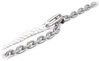 Large Anchor Chain Snubber with Nylon Rope