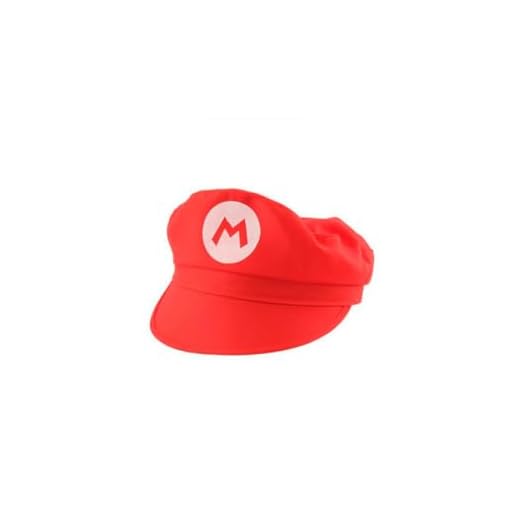 DISBACANAL Gorra Mario para Adulto