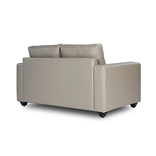 Image of Wakefit Sofa Set | 3 Year Warranty | Sofa 2 Seater, 2 Seater Sofa for Living Room, Wooden Sofa Set, Couch Sofa for Living Room, Sofa for Living Room - Napper(Jindal : Cappuccino)