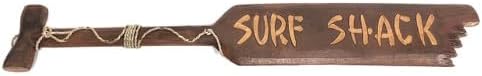 Tikimaster Surf Shack Hanging Paddle - 40" - Surf Decor Accent | #ksa9033100