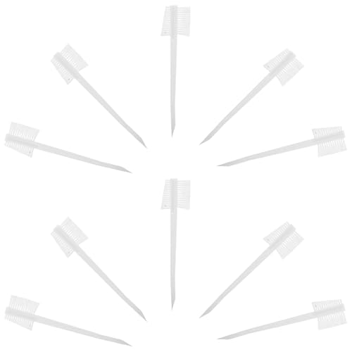 SOLUSTRE 10 Stück Pack Fugenreinigungsbürsten mit Hochdichten Borsten Weiße Autospalt und Haushaltsâ€¦ – Miniatur