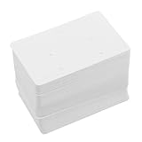 Genérico 100 Piezas Cartón Para Embalaje De Joyería. Conectores Chapados En Oro Pendientes De Tarjeta De Soporte Altavoces De Potencia Altavoces De Alambre Aretes De Cartón Papel