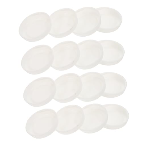 HOLIDYOYO 30個 段ボール紙筒用プラスチック白キャップ ポスター収納 郵送対応 多用途クラフト用紙管 簡単立 頑丈設計で内容物を保護