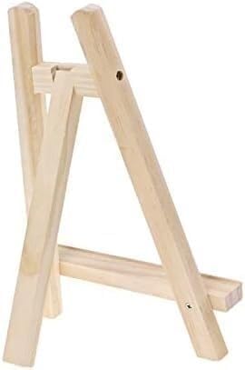 Mini cavalletto in Legno per artisti, Supporto in Legno, espositore per Decorazioni per Feste, cavalletto Triangolare, Forniture per Pittura