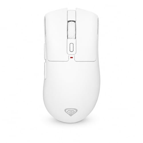 Ratón inalámbrico ultraligero de 64 g Genesis Zircon 880 con Glasskates para deslizar rápido