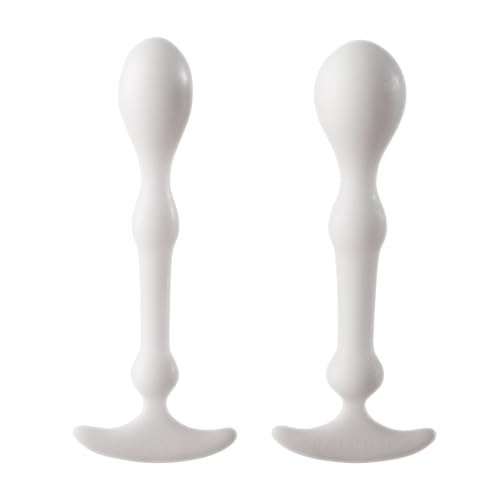 Aneros Peridise Set de 2 stimulateurs anaux mains libres – Blanc