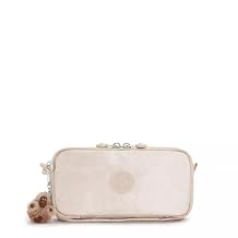 Kipling Chap Metallic Pencil Case Quartz Metallic