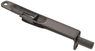 Emtek Flush Bolts 2 size, 2 corner options and 13 finish options (6" with 5/8 Radius Corner, Oil Rubbed Bronze US10B)