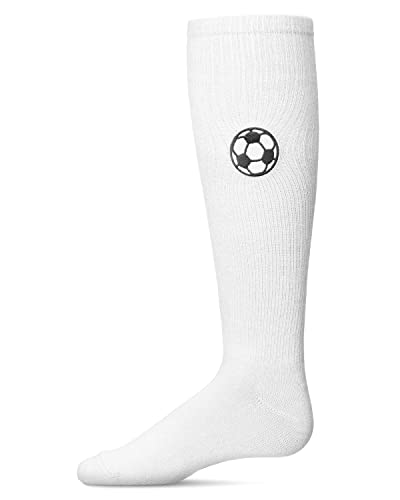 MeMoi Girls Soccer Lover Cotton Blend Knee High Socks3