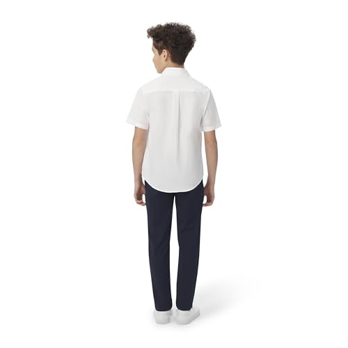 french toast boys short sleeve classic poplin dress shirt