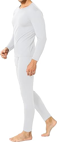 Therma Pro Mens Fleece Lined Thermal Top & Bottom Underwear Set, Long Johns Base Layer Ultra-Soft3