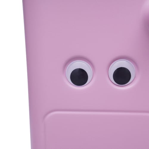 Children's Ride On Trolley Portable Universal Wheel Trolley Carry on Luggage with Password Lock Waterproof Unisex Boys Girls Travel Suitcase for Toddler Ages on for Most Airplanes (Pink, 24in)4