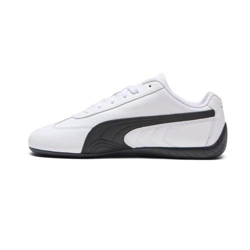PUMA Womens Speedcat Leather Sneakers Shoes Casual - White3