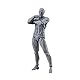 Figuren-Modell, Körper Action-Figuren, Actionfigurenkörper, anpassbare Posen, beweglich, langlebig, PVC, weit verbreitete Zeichenpuppe für das Familienbüro