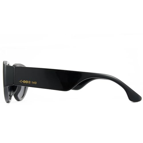 Cyxus UV Protection Sunglasses Trendy Vintage Design Style Oval Frame Sunglasses 99% UVA UVB for Men and Women 11583