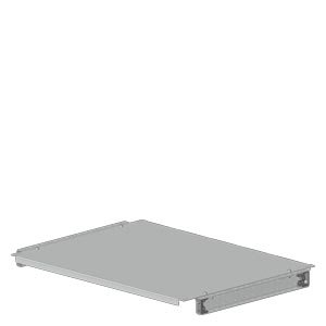 Étagère avec rail Siemens Sivacon-S4 galvanisé de dimensions 1000 x 400 mm