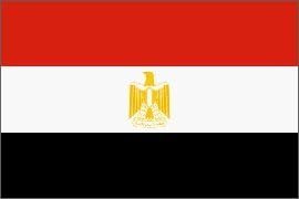 Egypt Flag Polyester 3 ft. x 5 ft.