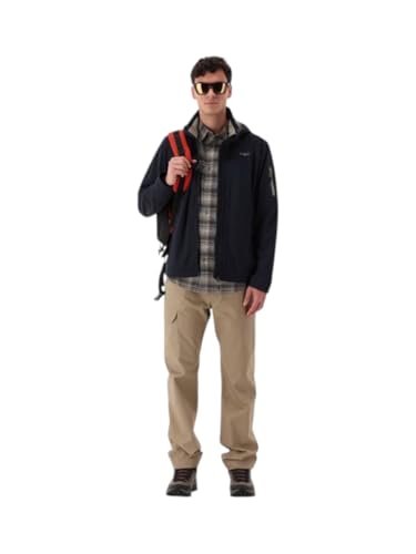 Chaqueta softshell CMP con capucha extraíble y cremallera completa para hombre 2
