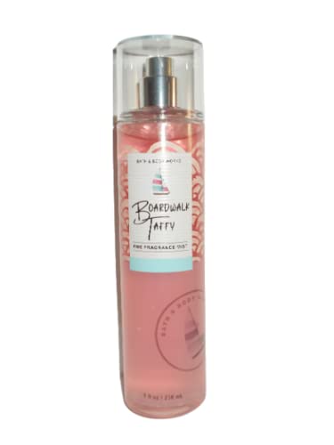 Bath and Body Works BOARDWALK TAFFY Fine Fragrance Mist 8 Fluid Ounce (2020 Limited Edition)