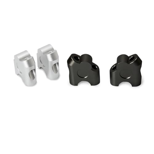 Elevador de manillar de motocicleta pivotante universal de 2 pulgadas para barras de 7/8 y 22 mm