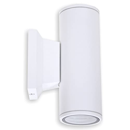 Aigostar Applique Murale Exterieur GU10 Aluminium Up Down Eclairage Exterieur, IP65 Étanche Lampe Murale Exterieur Pour Jardin Couloir Entrée Patio, Ampoule...