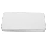 POPETPOP Tragbare Metall Geldkassette Rechteckig mit Deckel Bargeldorganizer für Scheine...